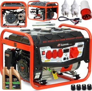AGREGAT KOWAL A2 PRĄDOTWÓRCZY 5,2kW generator AVR+ MIEDŹ STOJAN KowaL2