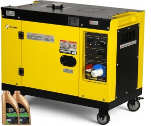 AGREGAT PRĄDOTWÓRCZY 8KW diesel GROM A26 miedź stojan+wirnik ATS/SZR CICHY AVR+