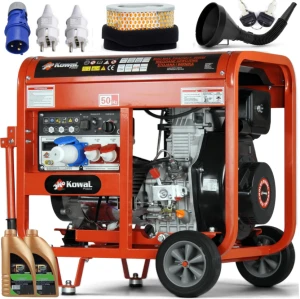 AGREGAT PRĄDOTWÓRCZY DIESEL 8KW KowaL A29 elstart MIEDŹ PRĄDNICA generator AVR+